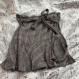Zara miniskirt with shorts🤎